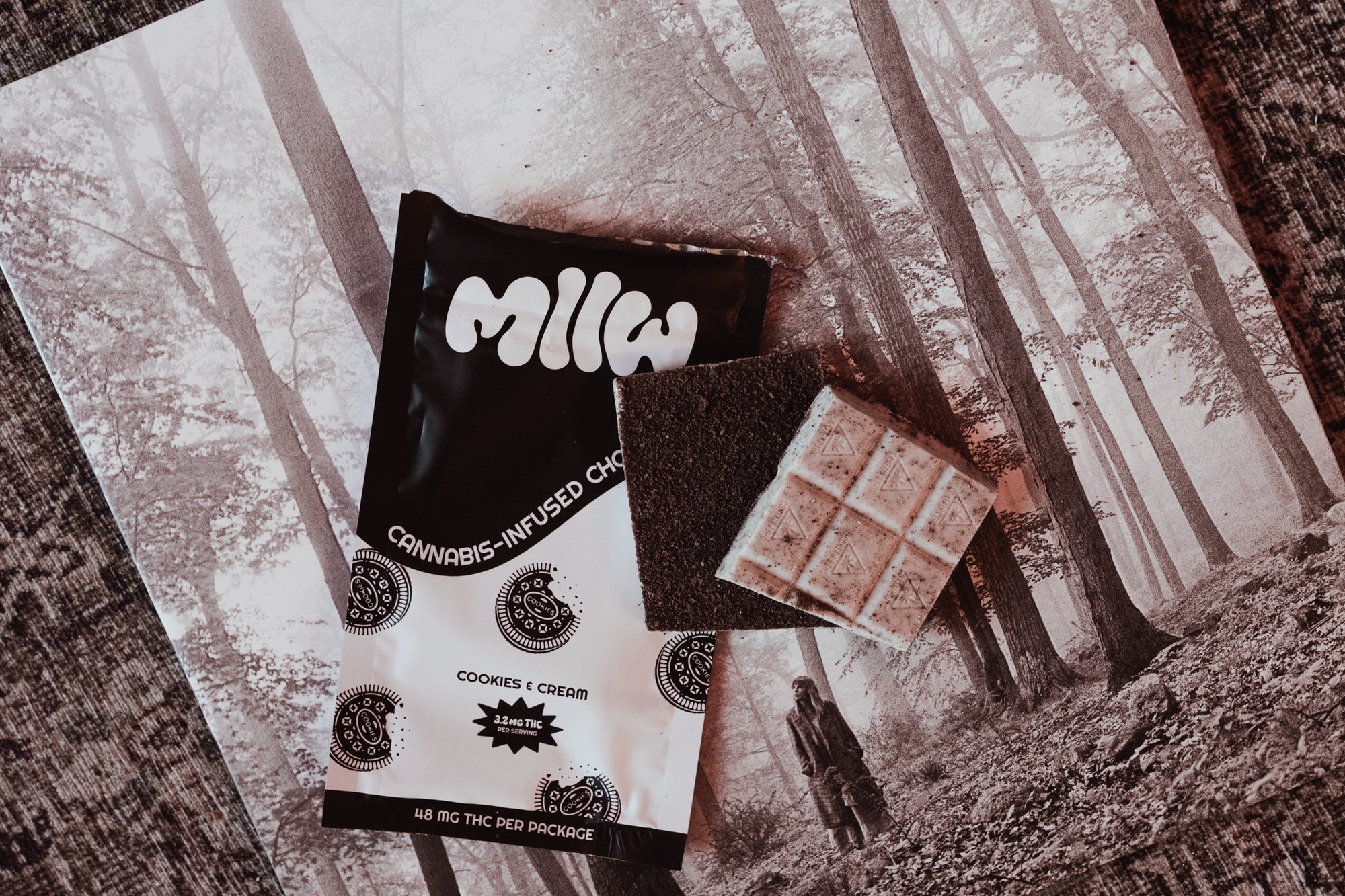 Cookies and Cream Chocolate Bar