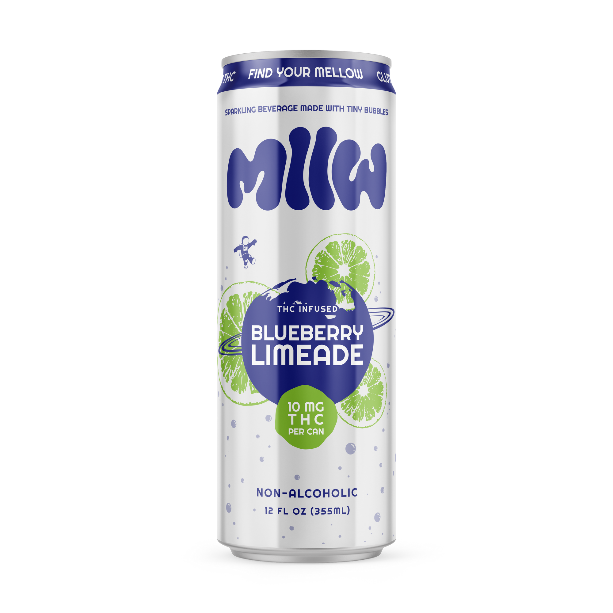 Blueberry Sparkling Limeade (4-Pack)