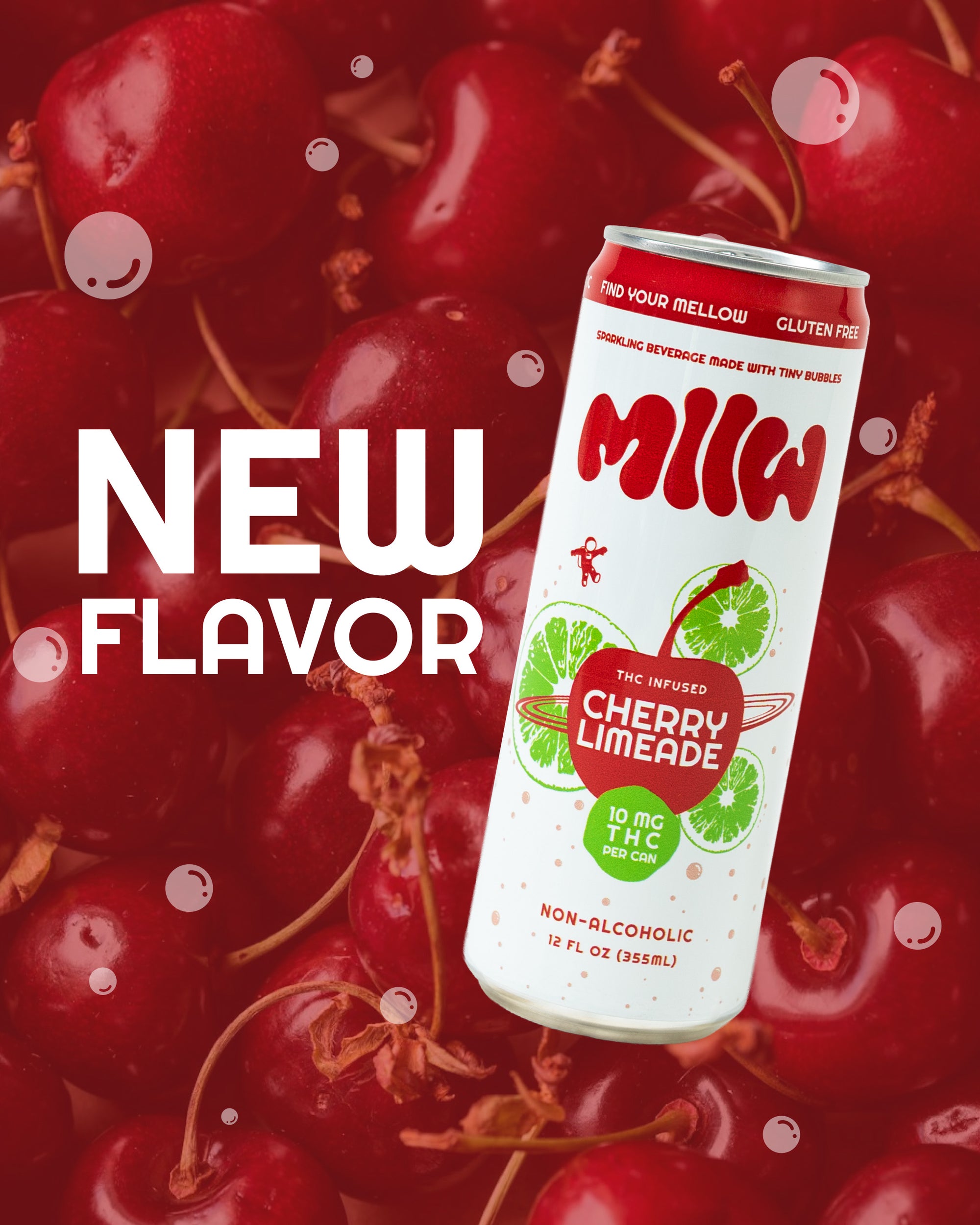 Cherry Sparkling Limeade (4-pack)