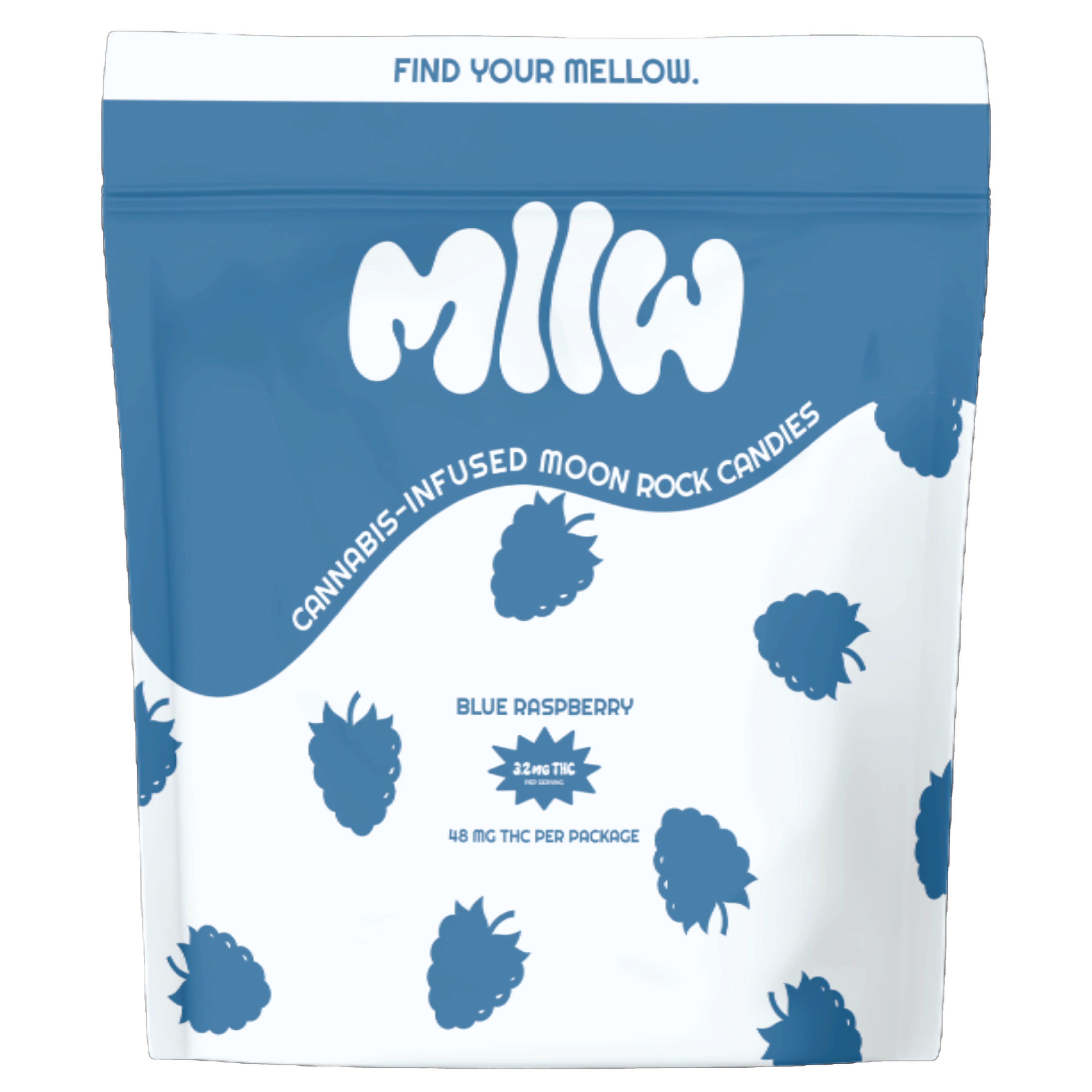 Blue Raspberry - Moon Rocks – MLLW - Find Your Mellow.